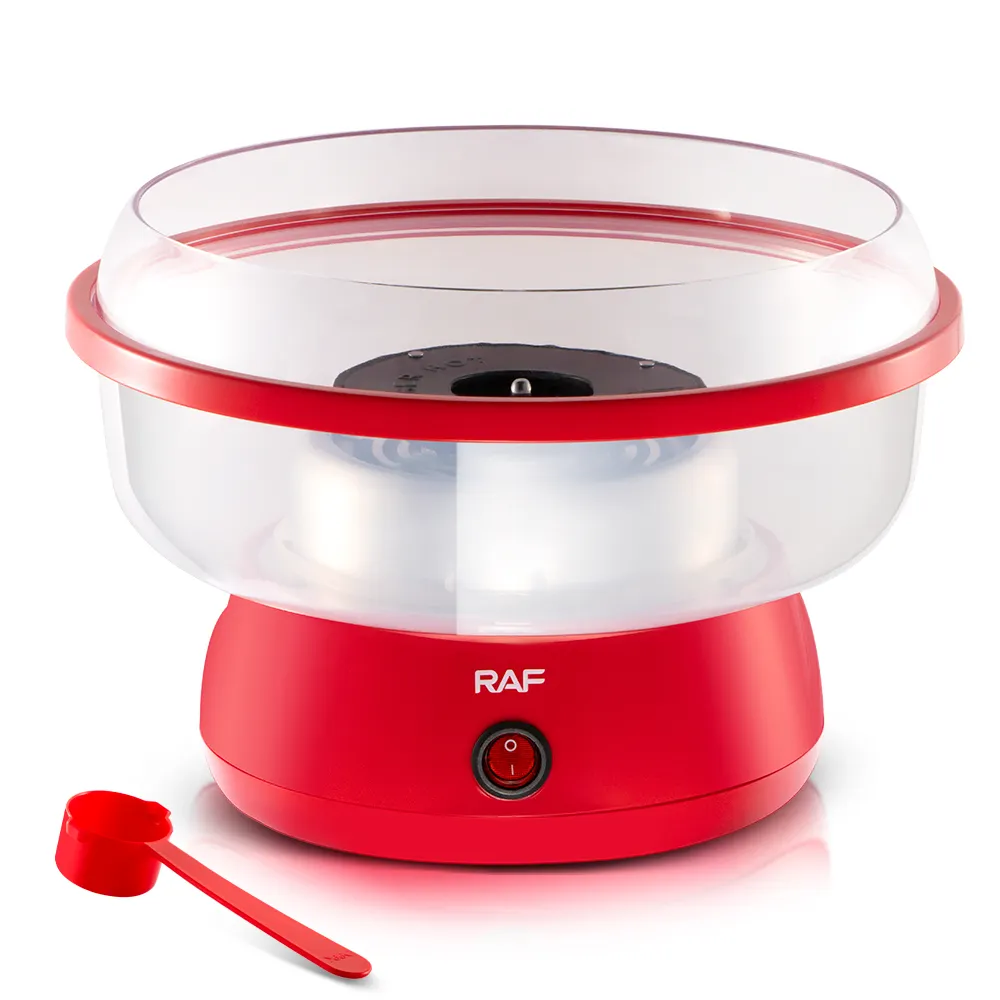 Aparat de Facut Vata de Zahar RAF 0001 - Capacitate 12 g, Putere 500W