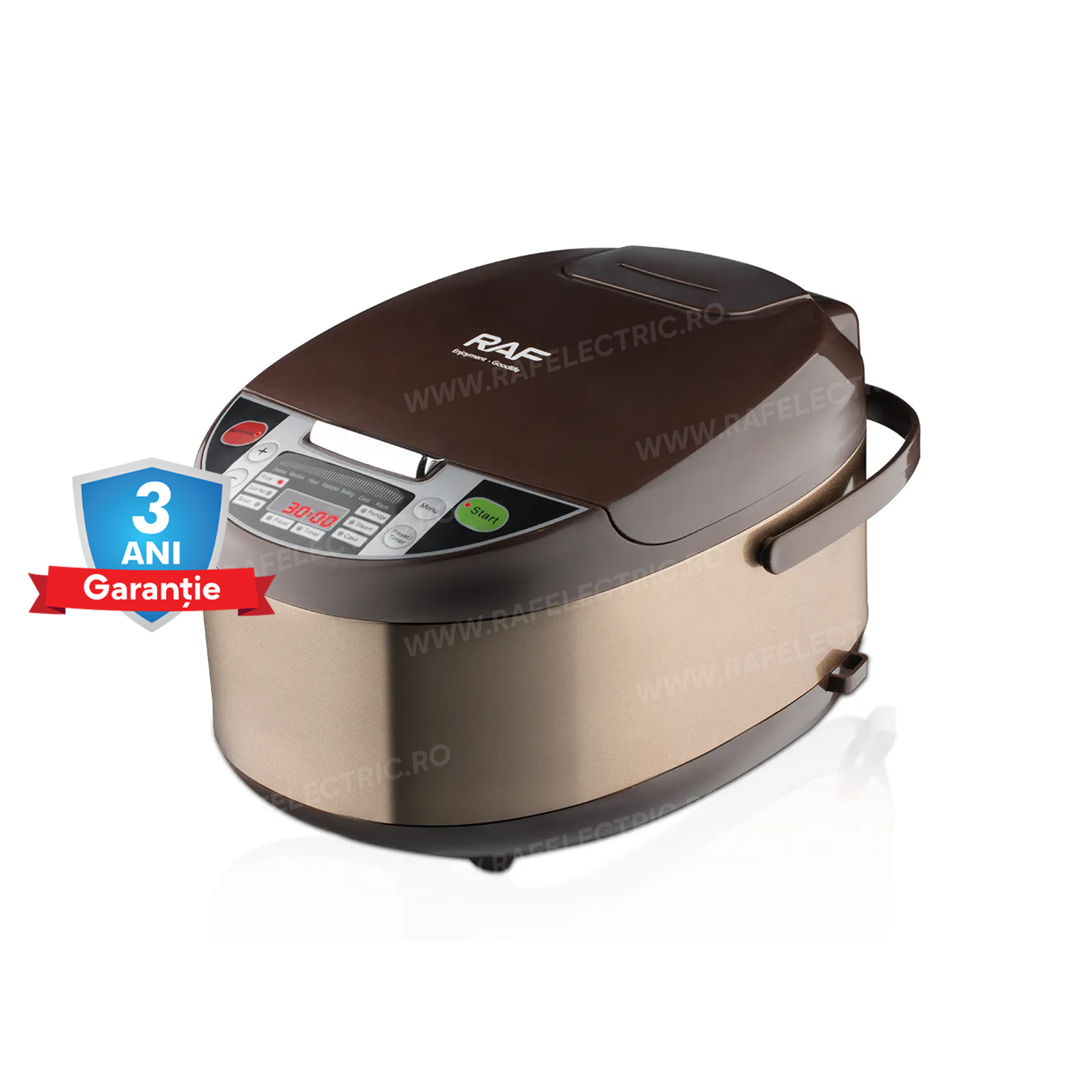 Aparat pentru Gatit Orez RAF R167 - Rice Cooker/Multicooker, Capacitate 5L, 700W