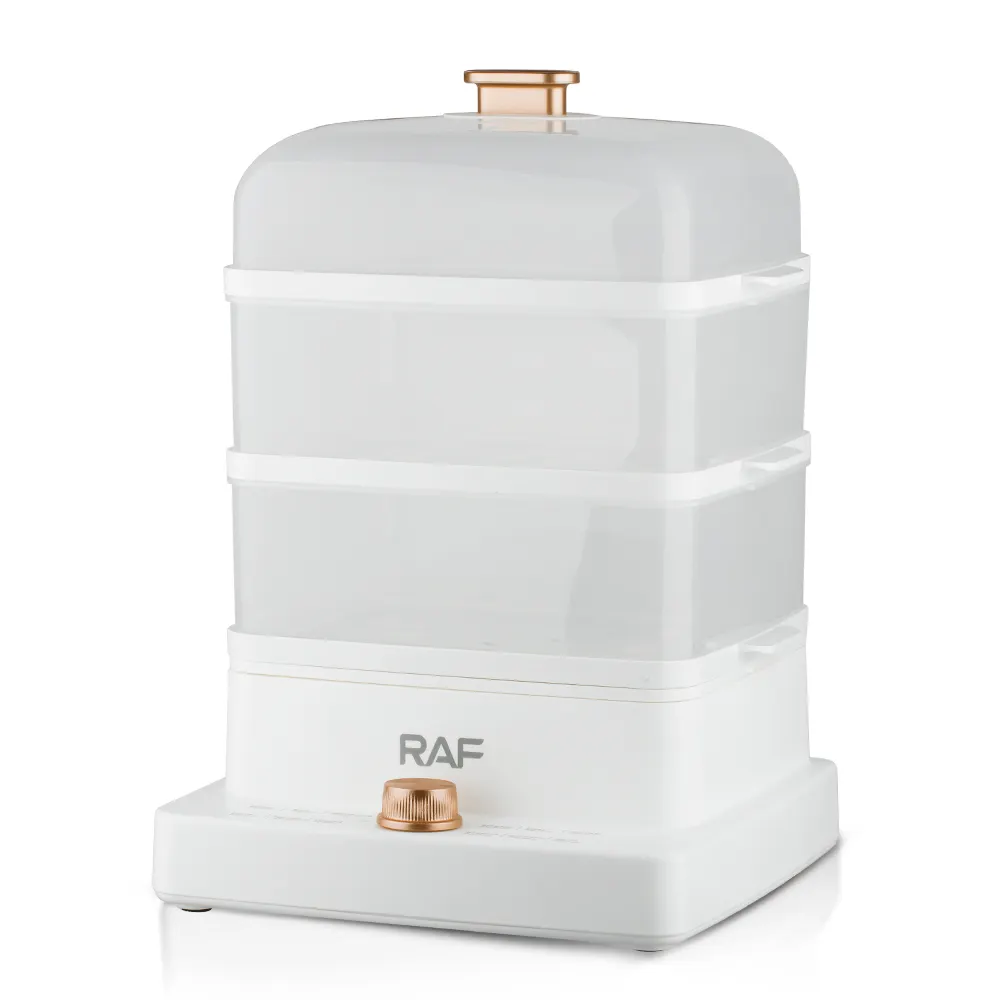 Aparat de Gatit cu Aburi RAF 5238, Capacitate 3x4L, 1200W