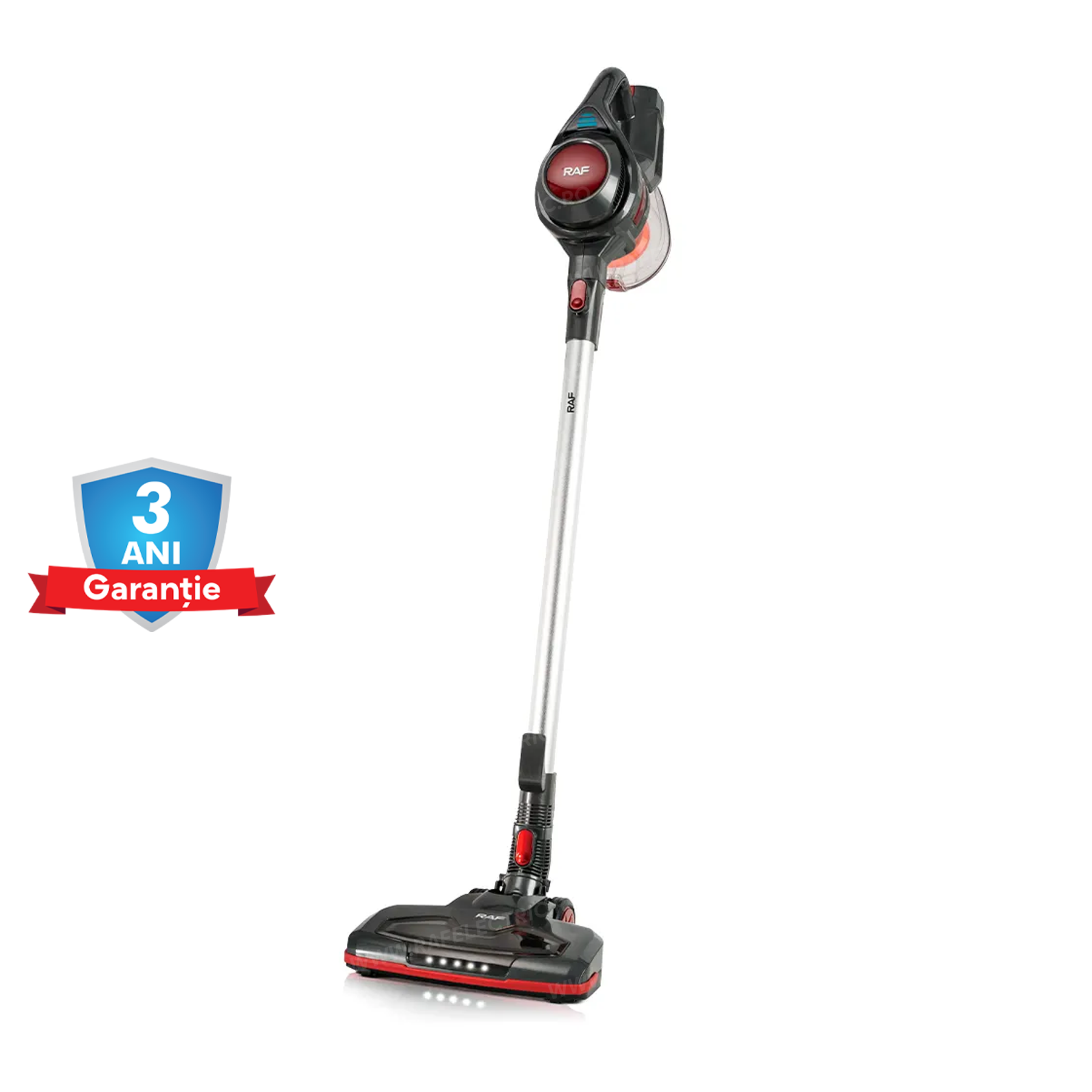 Aspirator Multifunctional 2 in 1 RAF 8667 Fara Sac, Aspirator de Mana, Capacitate 1.2 L, 100W