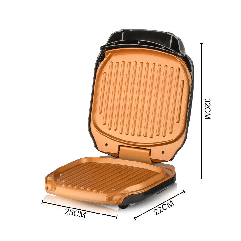 Aparat Sandvișuri Grill Panini, Suprafață Antiaderentă, 850W, Model RAF R522