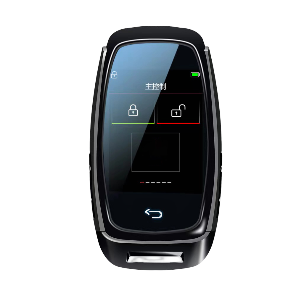 Cheie Auto Smart Universală cu Ecran LCD, Keyless Go, Compatibilă Mercedes, BMW, Audi, VW, Skoda, Toyota, Negru
