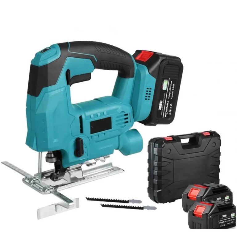 Ferăstrău Pendular Profesional GERMAN MEISTER | 2 Acumulatori 128V 6Ah | Tăiere Lemn până la 80mm | Precizie & Putere Maximă