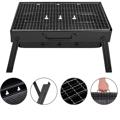 Gratar Portabil Pliabil "Diplomat" – Compact & Versatil