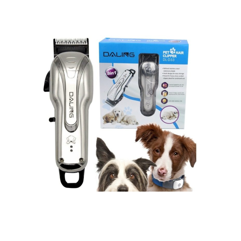Masina de tuns animale oi si caini talie medie și mare - 8 în 1, 12W, 4 capete și accesorii profesionale