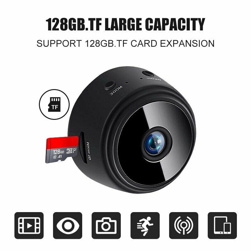 Mini Camera de Supraveghere, WiFi, 1080p, Full HD