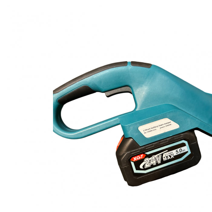 Motocoasă Electrică Germană Meister 24V – 2 Baterii 5Ah, Disc 230mm, Unghi Reglabil