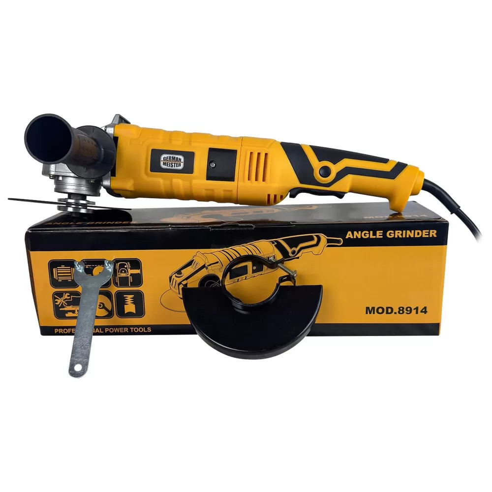 Polizor Unghiular Flex Electric German Meister, 1600W, Diametru Disc 125mm, 10.000 RPM, cu Variator de Viteză – Performanță Profesională