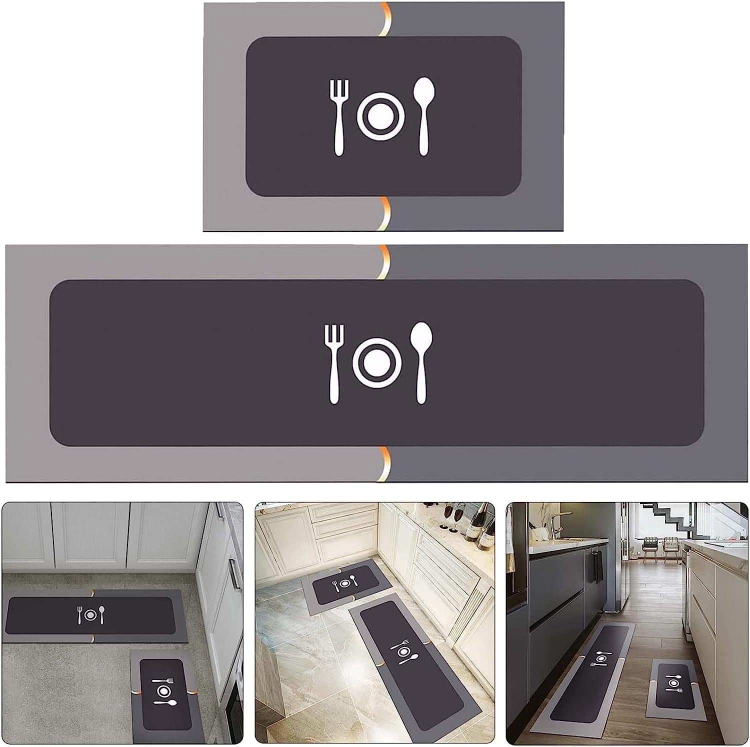 Set 2 Covorașe absorbante cu uscare rapidă