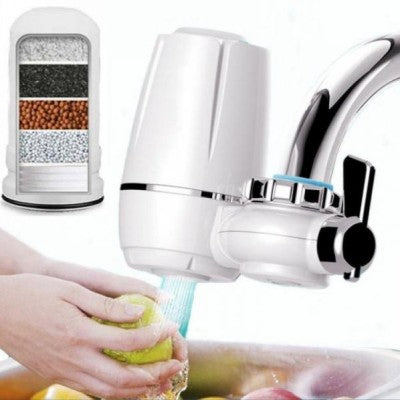 Filtru de Apa pentru Robinet – Purificare Rapida & Elimina Clorul!