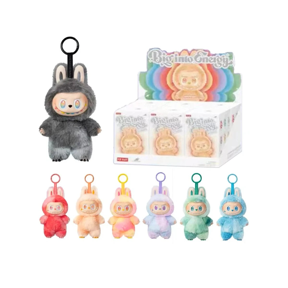 Jucărie de pluș Labubu Blind Box - Big Into Energy, 18 cm, Model Surpriză