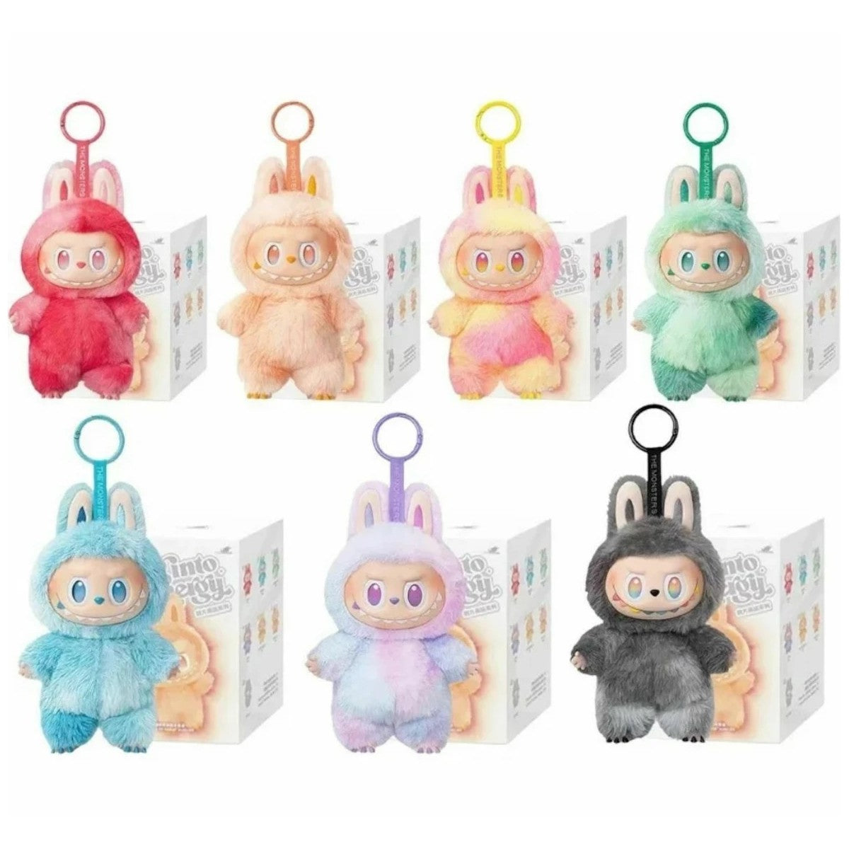 Jucărie de pluș Labubu Blind Box - Big Into Energy, 18 cm, Model Surpriză