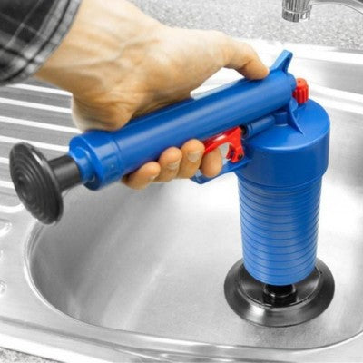 Pistol cu Aer Comprimat pentru Deblocare Scurgeri – Fara Chimicale, 100% Natural