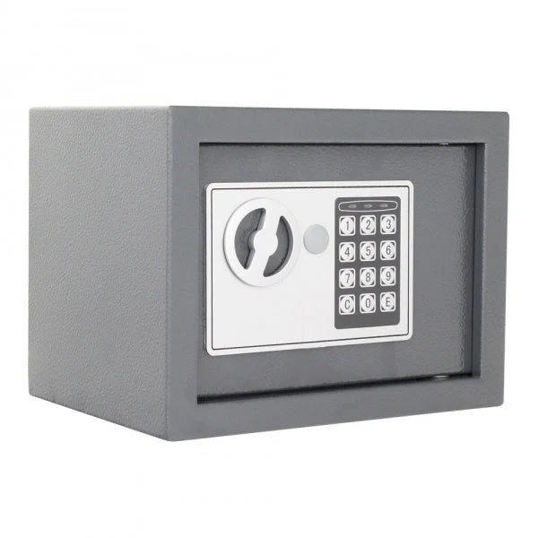 Seif Electronic Premium din Otel Rezistent – inchidere Digitala cu Cod PIN și Cheie de Rezerva