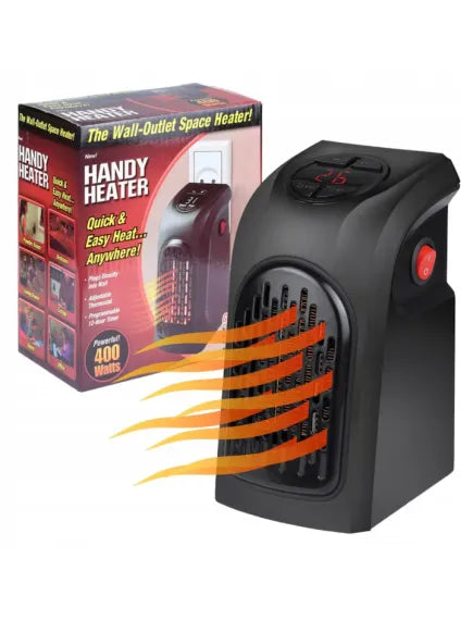Aerotermă Ceramică de Priză Handy Heater 400W cu Afișaj Digital