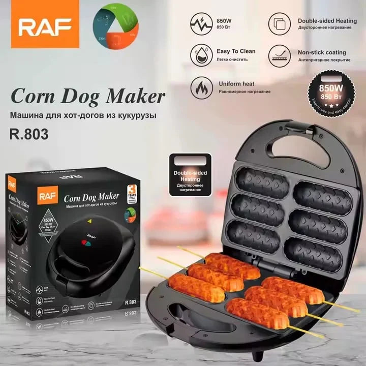 Aparat Electric pentru Rulouri și Hot Dog RAF R803, 850W
