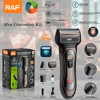 Aparat de Ras Electric RAF R4018 .Aparat de Ras Electric - tehnologie avansata, Trimmer integration, Incarcare Type-C