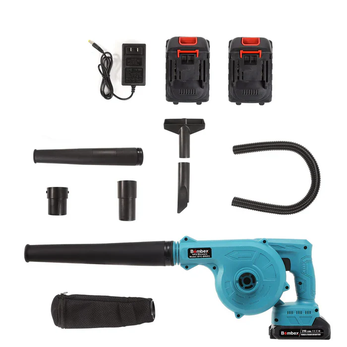 Suflantă-880W, 2 Baterii 48V, 18000 RPM - Ideală pentru Frunze, Praf și Zăpadă