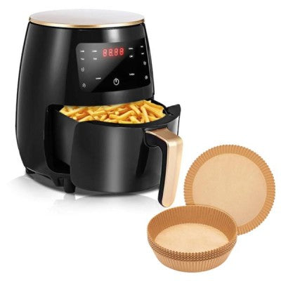Friteuza cu Aer Cald + 100 Hartii de Copt