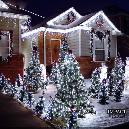 Instalatie Rola 50m, Lumini LED , Protectie Apa IP44 Alb Rece - Interior/Exterior - 220V