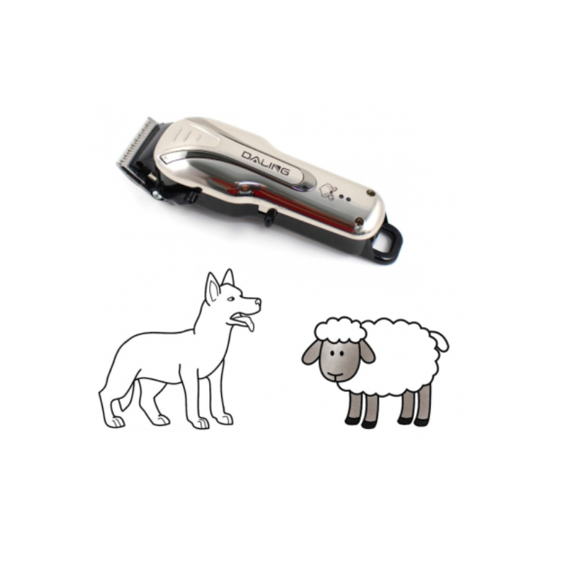 Masina de tuns animale oi si caini talie medie și mare - 8 în 1, 12W, 4 capete și accesorii profesionale
