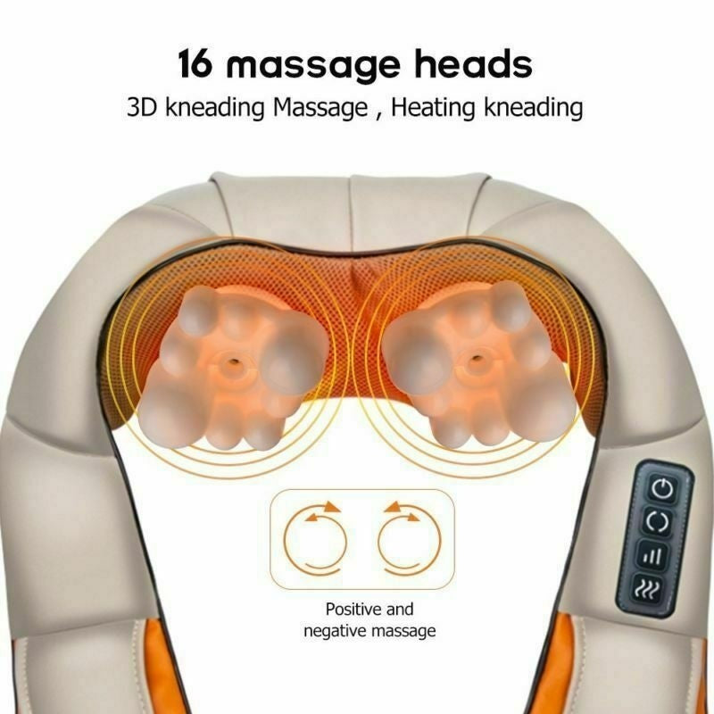 Masajor Cervical cu incalzire | Relaxare Profunda a Gatului și Umerilor | Alivieaza Tensiunea și Durerile