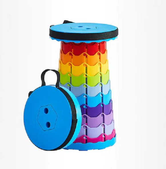 Scaun Pliabil Portabil Retractabil Telescopic pentru Exterior – Ușor, Compact și Rezistent